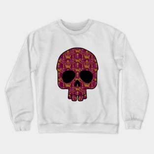 Gothic skull butterfly Crewneck Sweatshirt